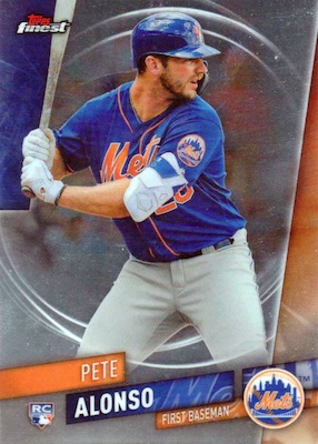 Pete Alonso Rookie 2019 Bowman Prospects #BP127 Mets Polar Bear –