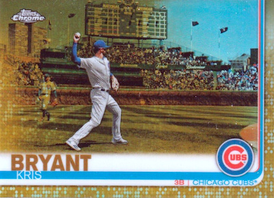  2019 Topps 1984 Relics #84R-KBR Kris Bryant Game Worn