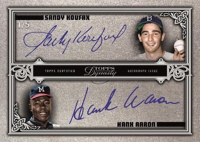 2019 Topps Dynasty Baseball Checklist, Set Info, Boxes, Release Date