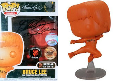 Funko Pop! Bruce Lee Giants Baseball (Bait) San Francisco Exclusive Figure  #592 - US