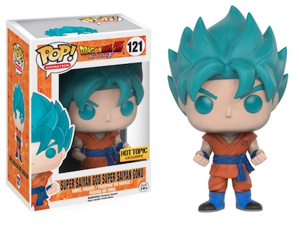 Funko pop! - dragon ball z - super saiyan god super saiyan - vegeta #1