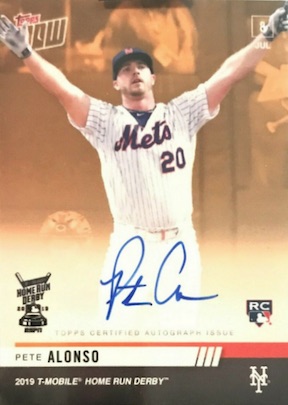 Pete Alonso signed Mets real authentic Jersey Rookie Autograph MLB