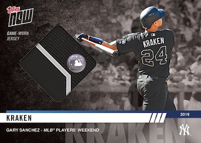 2019 Los Angeles Dodgers TOPPS NOW® Players Weekend 6