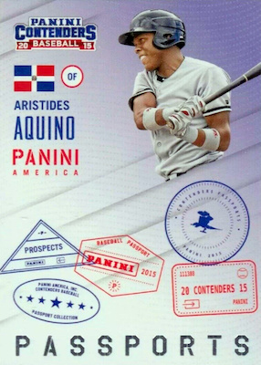 Aristides Aquino 2020 Panini Artist's Proof #54 Card