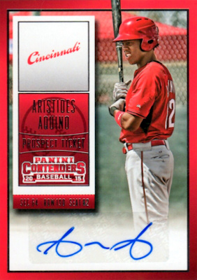 Aristides Aquino Trading Cards: Values, Tracking & Hot Deals