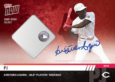 2019 Topps Now MLB Players Weekend Checklist, Relic Info, Print Runs