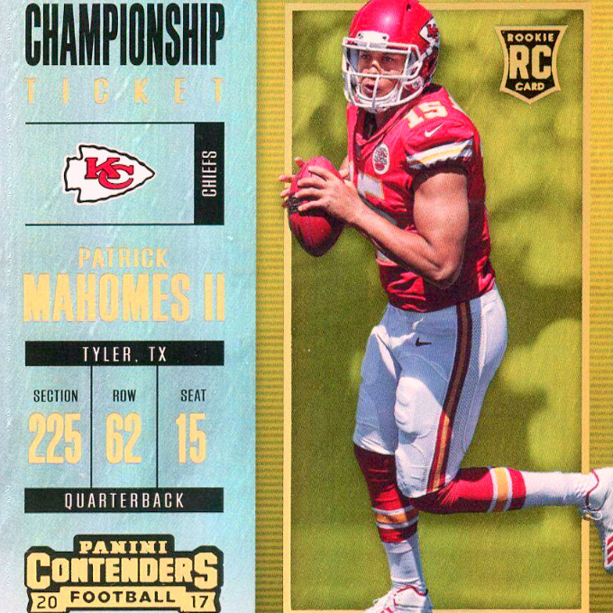 Patrick Mahomes Cards Hot List, Popular & Valuable Rookie Cards