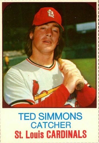  1976 Topps # 290 Ted Simmons St. Louis Cardinals