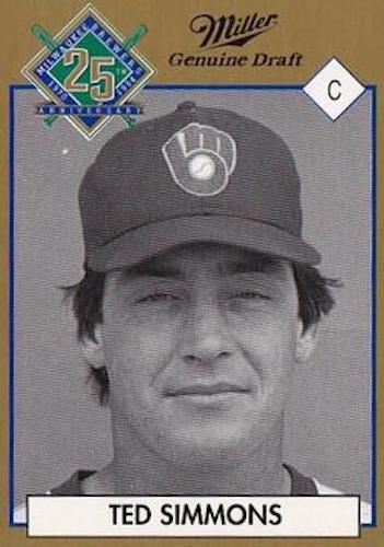 1982T Ted Simmons All Star Milwaukee Brewers – RetroCards