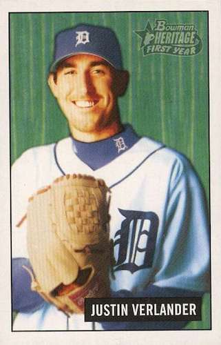 3rd No-Hitter Puts Focus on Verlander Rookie Cards