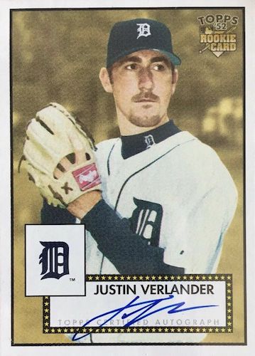 3rd No-Hitter Puts Focus on Verlander Rookie Cards