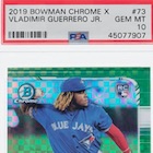 2019 Bowman Chrome X