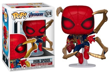 iron spiderman pop vinyl