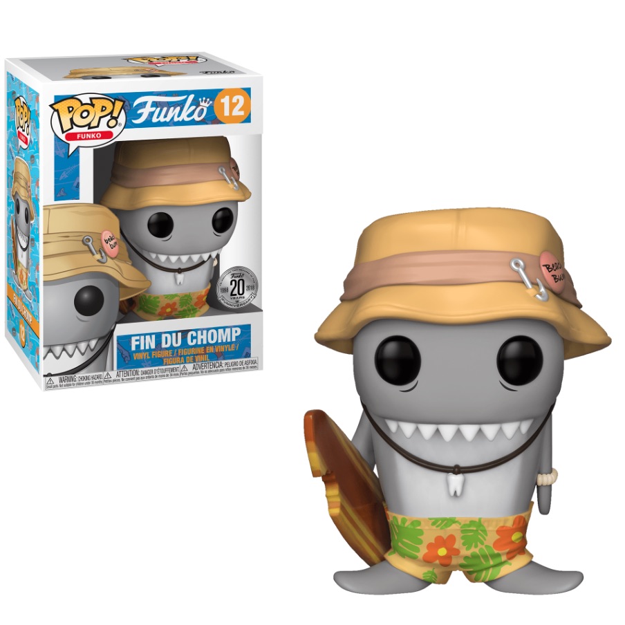 Funko Pop Funko Exclusive Fantastik Plastik Fin Du Chomp Orange #12