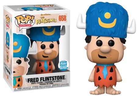 Funko Pop! Fred Flintstone Vinyl by I or The Flintstones Flinstones with  House