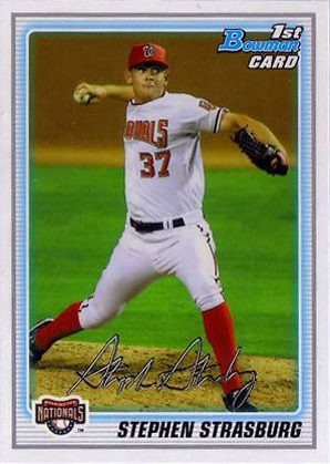 2010 TOPPS CHROME STEPHEN STRASBURG XFRACTOR 4× ROOKIE SP ACE WASHINGTON  NATIONALS WORLD SERIES RARE CHROME