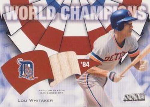 Lou Whitaker Gallery  Trading Card Database