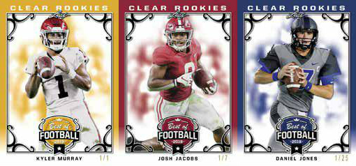 The Best in 2019 Football Cards