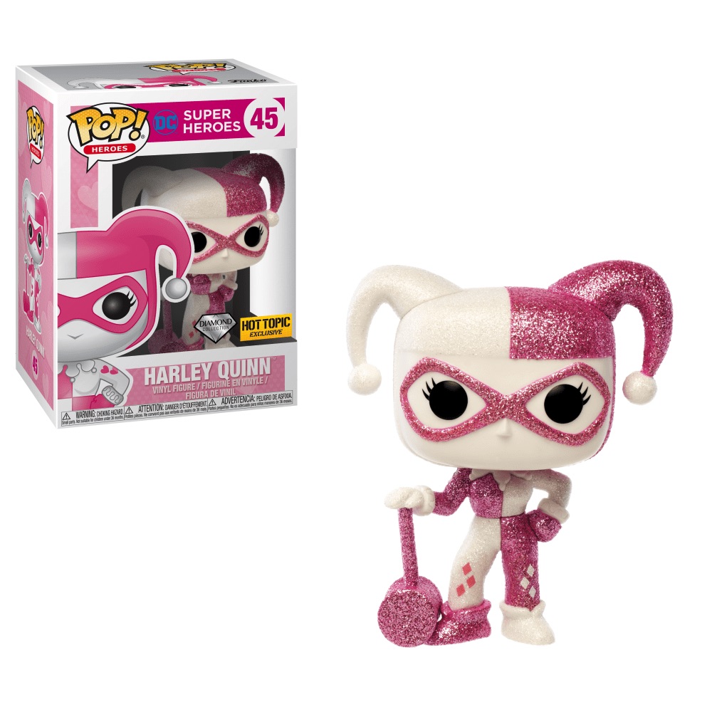 harley quinn black light funko pop