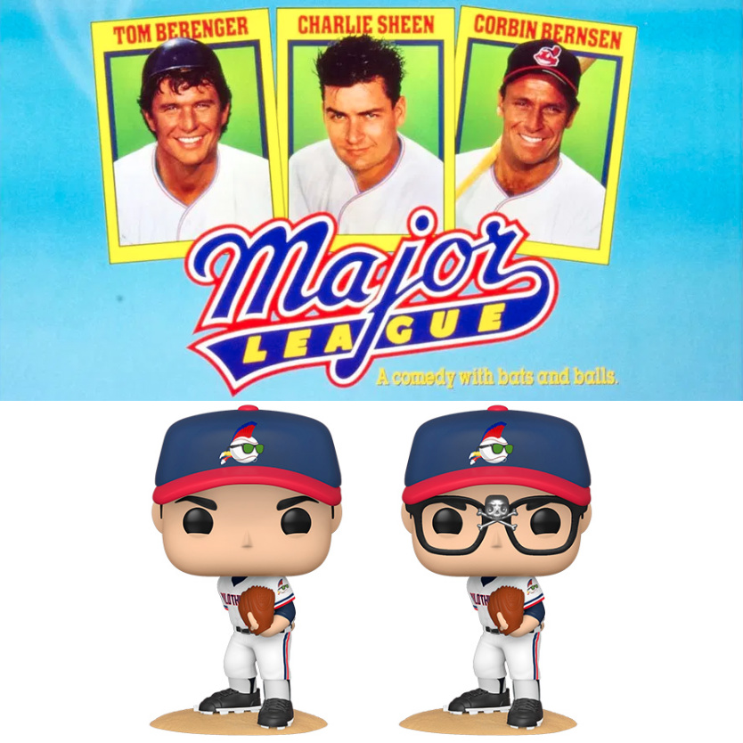 Funko Major League POP Movies Ricky Vaughn Vinyl Figure 886