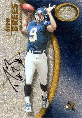 Drew Brees Autographed Signed 2001 Bowman's Best Rookie Card #121