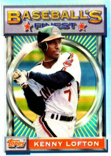 Kenny Lofton Cleveland Indians 1991 Bowman # 565 Rookie Card