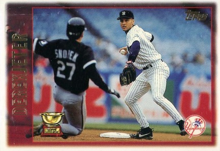 Sold at Auction: (Mint) 2001 Topps Prime 9 Moments Derek Jeter