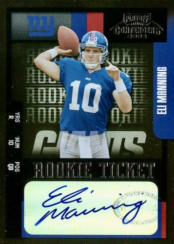 Eli Manning Rookie Cards Checklist, Top Rookie Guide, Buying Details