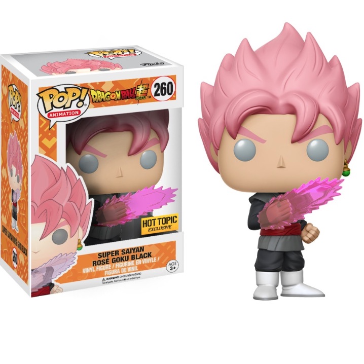 Funko Pop Animation Dragon Ball Super Goku Black 314 Figurine w