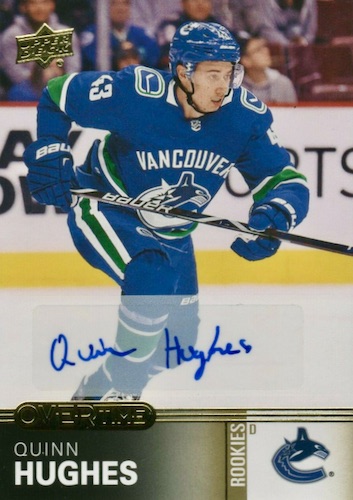 2019-20 Upper Deck Overtime Hockey Cards - Wave 3 Checklist 5