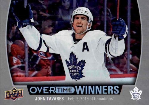 2019-20 Upper Deck Overtime Hockey Cards - Wave 3 Checklist 7