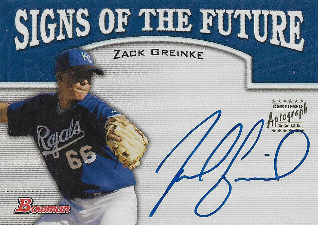 Top Zack Greinke Cards, Best Rookies, Autographs, Most Valuable List