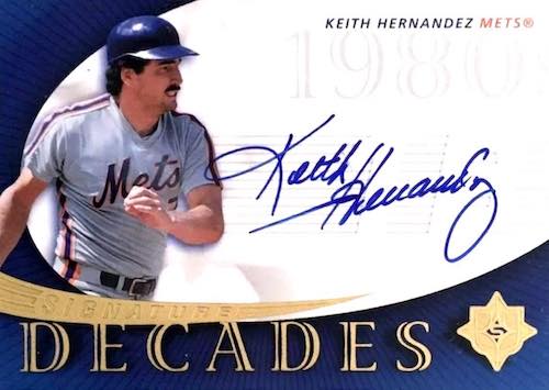 Keith Hernandez Beautiful Handcrafted 3D Baseball Card of 