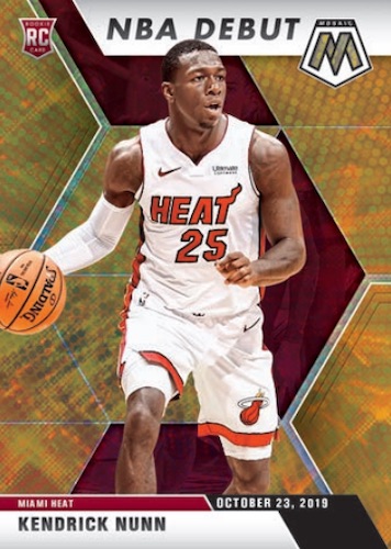 2019 Panini Mosaic Blue Fluorescent Mosaic Ja Morant #219 14/15