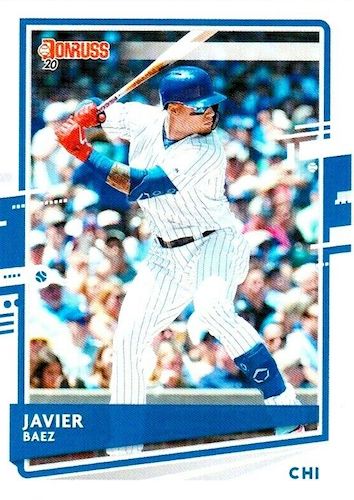 2020 Donruss Javier Baez - El Mago Nickname Variation - Cubs