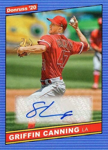 2020 Donruss Retro '86 Signatures #86S-AM Andrew Knizner Cardinals Auto