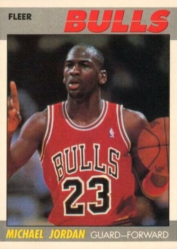 89 fleer michael jordan