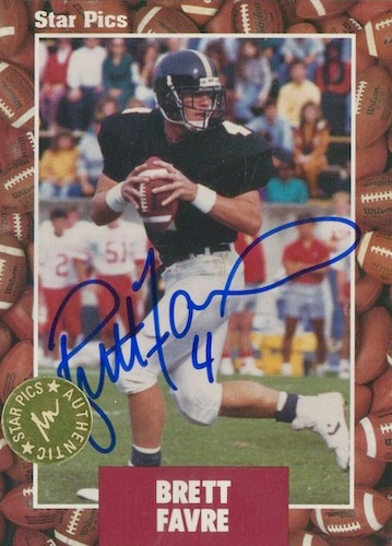 Brett Favre Rookie Cards Checklist Gallery Buying Guide Top List