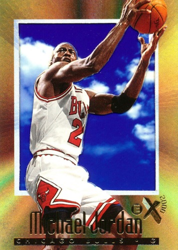 Michael Jordan EX 2000 credentials