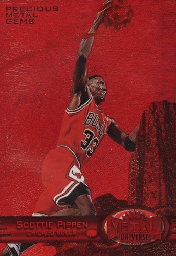 1993 Finest Refractors #208 Scottie Pippen Value - Basketball