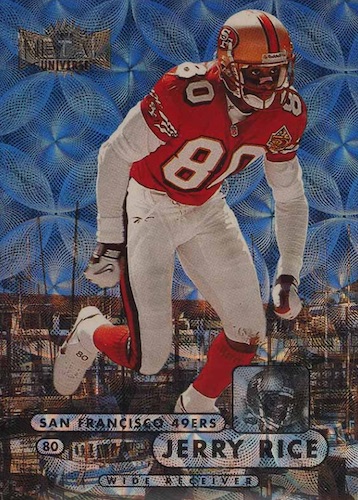 Jerry Rice 2002 Topps Game-Worn Jersey Card