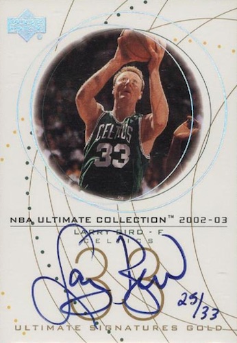 Top 10 Larry Bird Cards of All-Time - Luv68