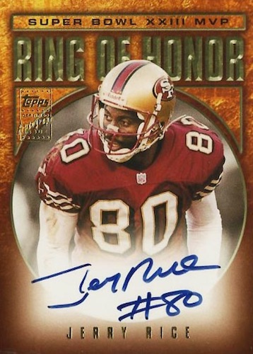 Jerry Rice Topps 1988 Record Breaker Values - MAVIN