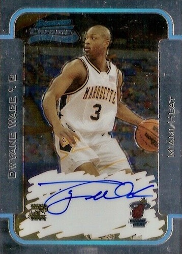 NBA dwyane wade autograph