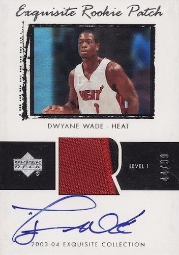 Dwyane Wade Rookie Cards Checklist and Memorabilia Buying Guide