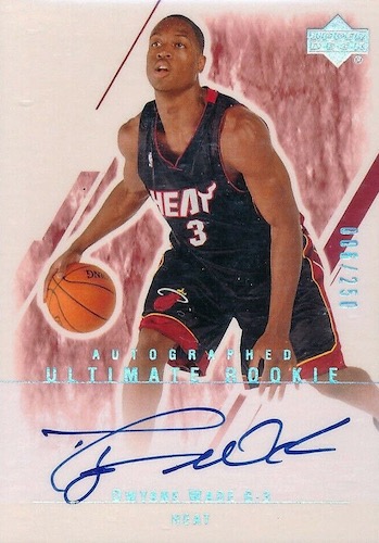 NBA dwyane wade autograph