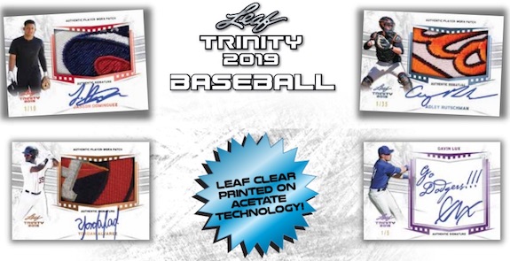 2019 Leaf Trinity Baseball Checklist, Set Info, Buy Boxes, Reviews