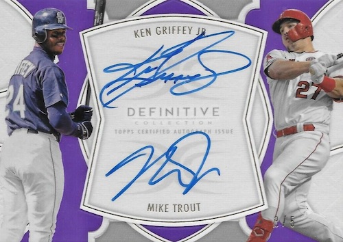 2020 Topps Definitive Collection Baseball Checklist, Details 