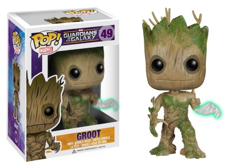 glow in the dark groot pop