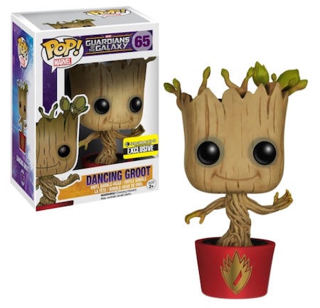 Funko Pop! Marvel Guardians of the Galaxy #65 Dancing Groot Hot